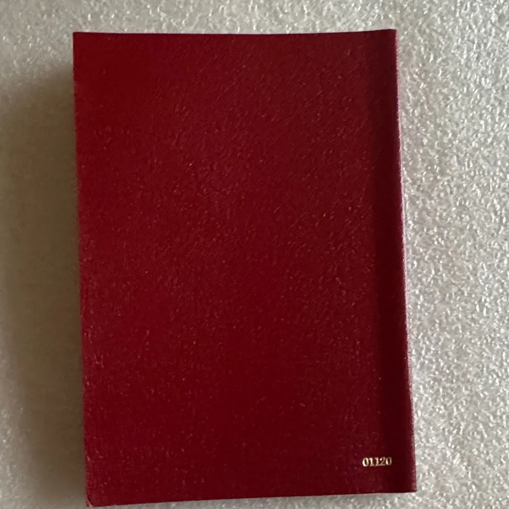 Classic Pocket Red New Testament NIV Book.